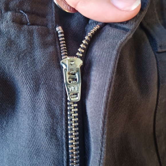 Zara Charcoal Cargo Pants - Picture 5 of 12